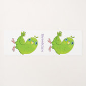 Niedliche Cartoon-Illustration Yogamatte (Rückseite (Horizontal))