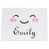 Niedliche Cartoon-Kinderdusche Große Geschenktüte (Vorderseite)