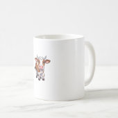 Niedliche Cartoon Kuh Kaffeetasse (VorderseiteRechts)