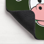 Niedliche Cartoon Kuh | Kawaii Farm Animal Mouse P Mousepad (Ecke)