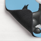 Niedliche Cartoon Kuh Mousepad (Ecke)