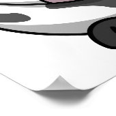 Niedliche Cartoon Kuh Poster (Ecke)