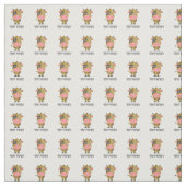 Niedliche Cartoon Kuh Stoff (Muster)