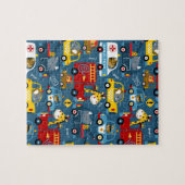 Niedliche Cartoon Puzzle (Horizontal)