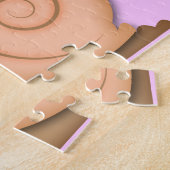 Niedliche Cartoon-Schnecke Puzzle (Seite)