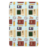 Niedliche Cartoon Schreibwerkzeuge Deluxe Mega Mag Magnet (Vertikal)