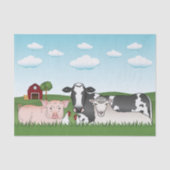 Niedliche Cartoon Seidenpapier (Vorderseite)