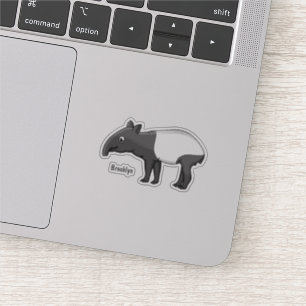 Niedliche Cartoon Tape Illustration Aufkleber