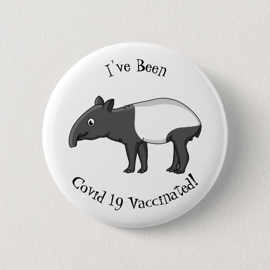 Niedliche Cartoon Tape Illustration Button (Vorderseite)