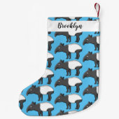 Niedliche Cartoon Tape Illustration Kleiner Weihnachtsstrumpf (Rückseite)