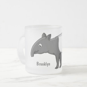 Niedliche Cartoon Tape Illustration Mattglastasse