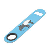 Niedliche Cartoon Tape Illustration Speed Flaschenöffner (Vorderseite Schrägansicht)