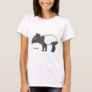 Niedliche Cartoon Tape Illustration T-Shirt