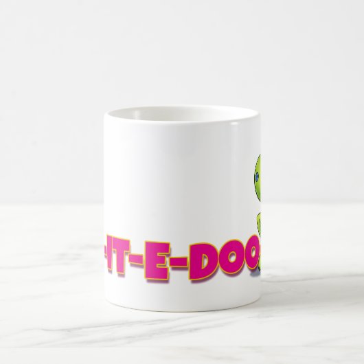 niedliche Cartoon-Tasse Kaffeetasse (Mittel)