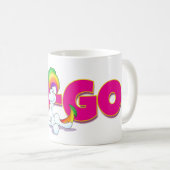 Niedliche Cartoon-Tasse Kaffeetasse (VorderseiteRechts)