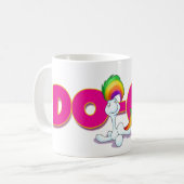 Niedliche Cartoon-Tasse Kaffeetasse (Vorderseite Links)