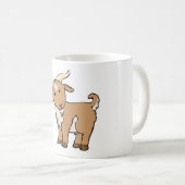 Niedliche Cartoon-Ziege Kaffeetasse (VorderseiteRechts)
