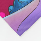 Niedliche Cartoonfisch-Fleecedecke Fleecedecke (Ecke)