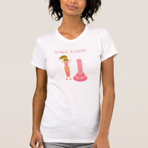 Niedliche Cartoongenie-Behälter-Spitze T-Shirt