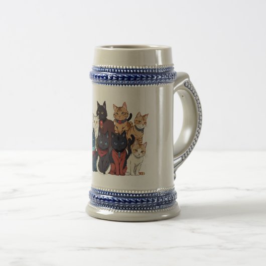 NIEDLICHE CAT BIERGLAS (VorderseiteRechts)