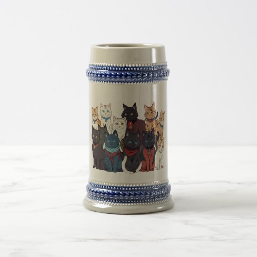 NIEDLICHE CAT BIERGLAS (Mittel)