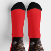 NIEDLICHE CAT-CHRISTMAS-SOCKS SOCKEN (Oben)