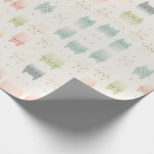 NIEDLICHE CAT GESCHENKPAPIER (Ecke)