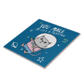 Niedliche Cat-Keramik Fliese (Seite)