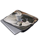 NIEDLICHE CAT LAPTOPSCHUTZHÜLLE (Vorne Knopf)