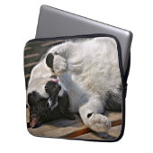 NIEDLICHE CAT LAPTOPSCHUTZHÜLLE (Vorderseite Links)
