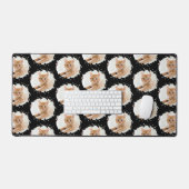 Niedliche Cat Lovers Benutzerdefiniertes Foto-Must Schreibtischunterlage (Tastatur & Maus)