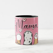 Niedliche Cat Mama Geschenke Tasse (Mittel)