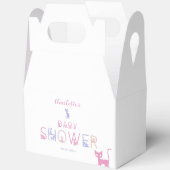 Niedliche Cat Pastel Colour Baby Dusche Geschenkschachtel (Offen)