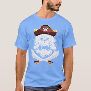 Niedliche Cat Pirate Gift Boys T-Shirt