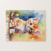 NIEDLICHE CAT-PUZZLES PUZZLE (Horizontal)