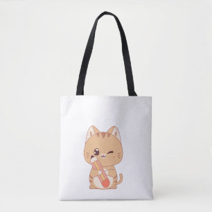 NIEDLICHE CAT STUDENT-KATZKATZLOVERE - DESIGN TASCHE