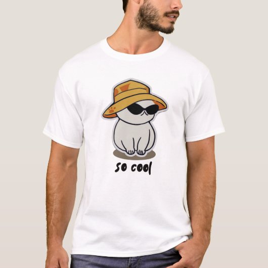 NIEDLICHE CAT T-Shirt (Vorderseite)