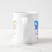 Niedliche Cat-Tasse Jumbo-Tasse (Rückseite)
