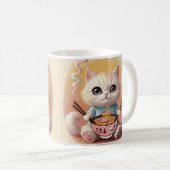 Niedliche Cat-Tasse Kaffeetasse (VorderseiteRechts)
