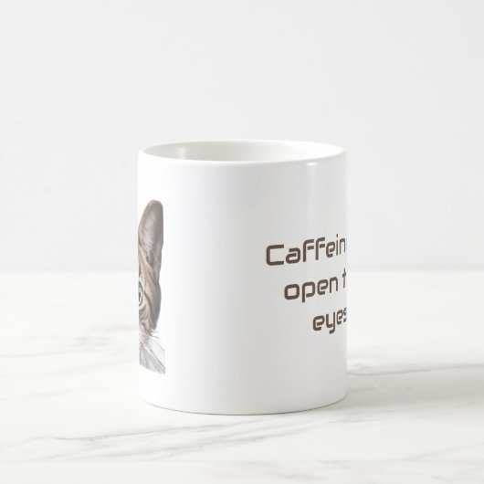 Niedliche Cat-Tasse Kaffeetasse (Mittel)