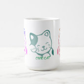 Niedliche Cat-Tasse Kaffeetasse (Mittel)