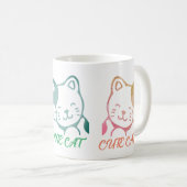Niedliche Cat-Tasse Kaffeetasse (VorderseiteRechts)