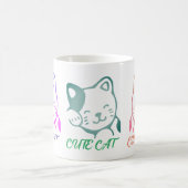 Niedliche Cat-Tasse Kaffeetasse (Mittel)