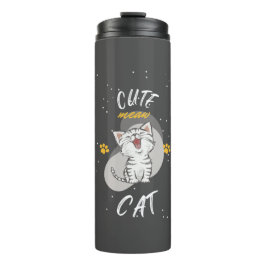 NIEDLICHE CAT THERMOSBECHER