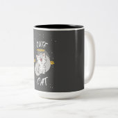 NIEDLICHE CAT ZWEIFARBIGE TASSE (VorderseiteRechts)