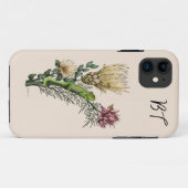 Niedliche Chameleon Bouquet Botanische Kunst Case-Mate iPhone Hülle (Rückseite (Horizontal))
