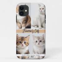 Niedliche Chat-Foto-Familie