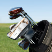 Niedliche Chat-Foto-Familie Golf Headcover (In Situ)