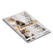 Niedliche Chat-Foto-Familie Notizblock (Rechte Seite)