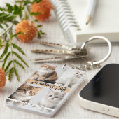 Niedliche Chat-Foto-Familie Schlüsselanhänger (Vorderseite rechts)